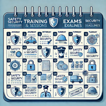 Calendrier des Formations et Examens 2024